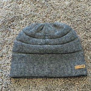 Coal beanie.